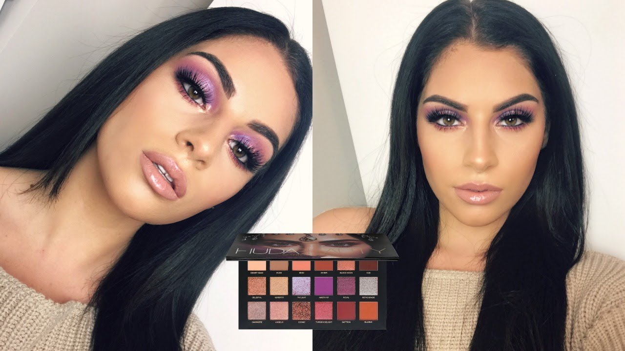 Huda Beauty Palette Makeup Tutorial At Dennis Penn Blog