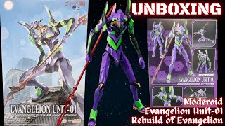 Unboxing - Moderoid Evangelion Unit-01 | Rebuild of Evangelion