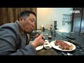 most expensive lunch in mongolia $199 wagyu steak course views