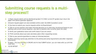 MSHS Course request process