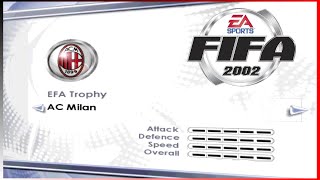 [PC] | FIFA 2002 | UEFA/EFA CUP | AC MILAN | LONGPLAY