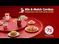 Jollibee Mix & Match Combos