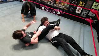 Training match Cameron Gates vs Edwin