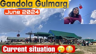 Gandola ride Gulmarg |Current situation june 2024|Sindhu Solo Traveller|kashmir