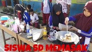 Asyiknya Belajar Memasak Ala Siswa SD Bersama PaKar