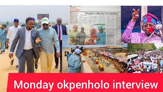 Monday okpenholo claiming edo is shining please listen to this interview carefully