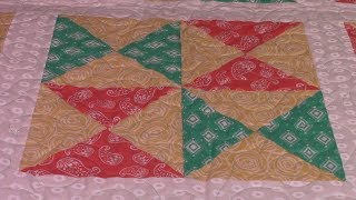 Block 4 Beginners Sampler Quilt 2017 | The Sewing Room Channel