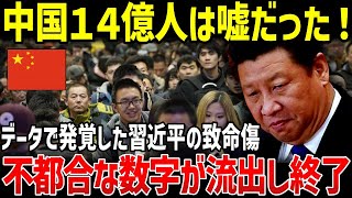 中国の総人口はデタラメだった…！データにより「１４億人」の真相が発覚…長年の嘘がバレて習近平ピンチ【地政学・地理・軍事】