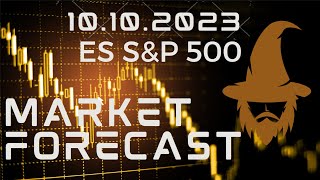 ES Futures - SP 500 Forecast and Recap - 10.10.2023