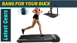 ANCHEER 2 in 1 Folding Treadmill Review | Compact and Convenient Home Fitness Solution