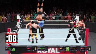 WWE 2K20 30 MAN LEGENDS ROYAL RUMBLE MATCH | WITH 2 FINISHERS |
