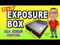 DIY EXPOSURE TABLE BOX for Silk Screen Printing | Mang Chard