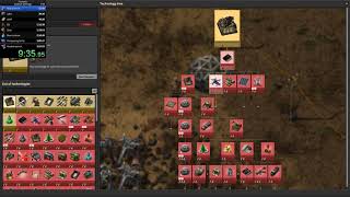 Factorio 0.17 Default settings speedrun former WR 3:31:40