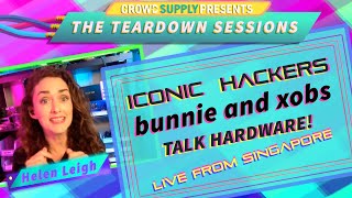 Teardown Session 15: bunnie and xobs talk hardware, live from Singapore