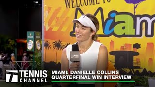 Danielle Collins Celebrating Her Quarterfinal Win By Hitting The Golf Course | Miami QF
