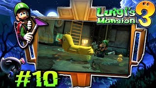 Pelea en Patos de Goma en las Calderas - Gameplay #10 | Luigi's Mansion 3『Guía 100%』[Español]
