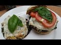 Grilled Portobello Mushrooms with Pesto Stuffing | Doug Cooking