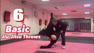 Japanese jiu-jitsu throws for self defence