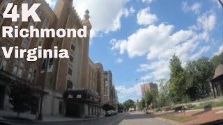 [4K] Driving on downtown Richmond, Virginia