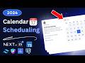 Create a Calendar Scheduling Platform using Next.js, Nylas, Auth.js, Tailwind | 2024