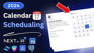 Create a Calendar Scheduling Platform using Next.js, Nylas, Auth.js, Tailwind | 2024