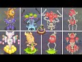 ALL Monster Ethereal Workshop with Raw Zebra | My Singing Monsters