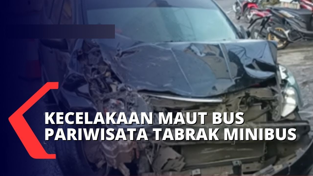 BREAKING NEWS - Kecelakaan Bus Pariwisata Tabrak Minibus Di Wonosobo, 6 ...