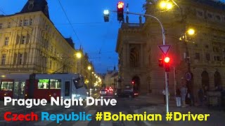Prague Night Drive, Old Town, Czech Republic #Bohemian #Driver
