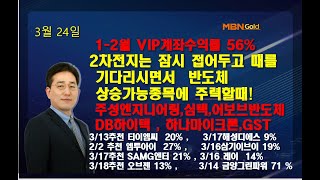 [MBN골드 조기준]2차전지는 잠시 접어두고 때를  기다리시면서  반도체 상승가능종목에 주력할때! 주성엔지니어링,심텍,어보브반도체 DB하이텍 , 하나마이크론,GST