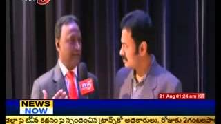 NRI's felicitate ANR In USA -TV5