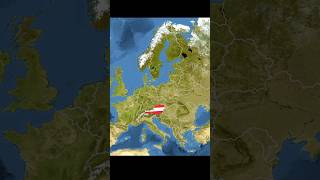 Austria Geography 101 - How Big Is Austria Actually? #geography #Austria #Europe