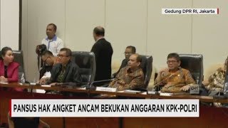 DPR Ancam Stop Anggaran Polri dan KPK