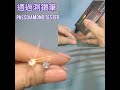 50份四爪莫桑鑽耳環 0.5 carat moissanite earrings