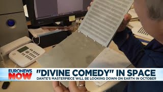 Dante’s Divine Comedy to be released into space for 700th anniversary
