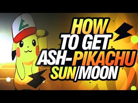 How To Get Ash-Pikachu In Sun and Moon! How To Get Ash-Pikachu In Sun and Moon!