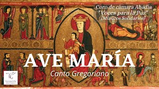 AVE MARIA - Canto Gregoriano.