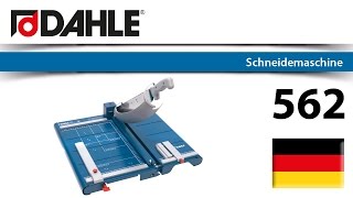 Hebel-Schneidemaschine DAHLE 562