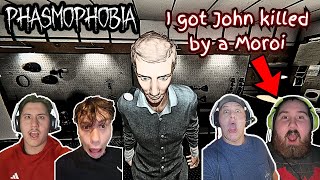 I spoke and got John cooked in Phasmophobia