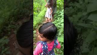 ഗ്രാമീണ ഭംഗി ആസ്വദിക്കുന്ന കുട്ടികൾ #shortvideo #greenscreen #green #shorts