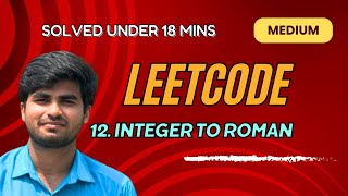 Integer to Roman | Leetcode 12 | Tamil | Python | KarthiStucksAtCode
