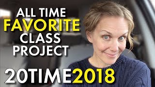 Project-Based Learning, 20Time, Favorite Project for High School English, Teacher Vlog