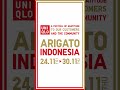 uniqlo arigato indonesia jingle