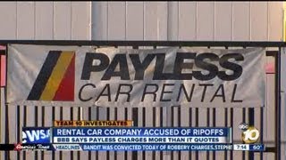 Local rental car company accused of ripoffs