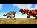 ark genesis ferox vs spino trex and more ep.1 ark genesis