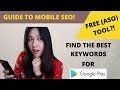 Google Play Store Keywords (FREE) ᐈ ASO Keyword Research