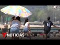 Unas 6 millones de personas bajo alerta por calor extremo | Noticias Telemundo