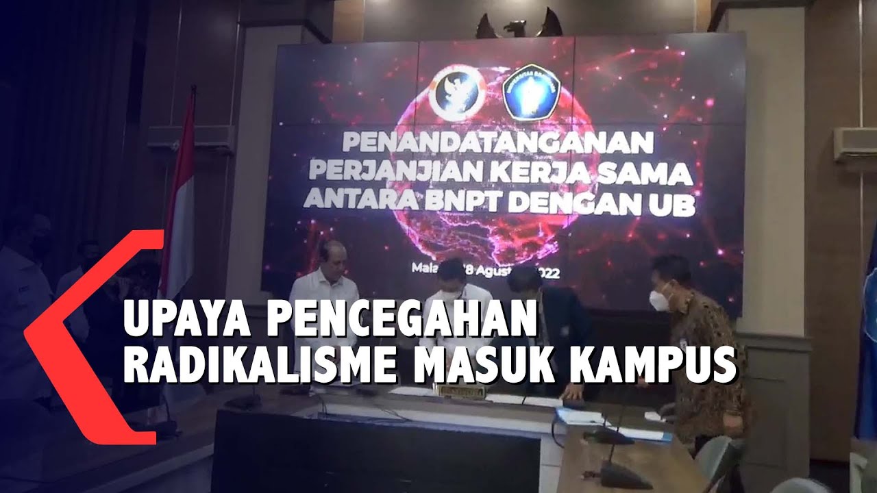 UB Gandeng BNPT, Cegah Radikalisme Dan Terorisme Masuk Kampus - YouTube