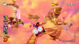 PS5 PRO | Crash Team Racing | Hot Air Skyway