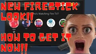 NEW FIRESTICK INTERFACE!! HOW TO UPDATE YOUR FIRESTICK WITH NEW INTERFACE NOW 2021!! FAST & EASY!!!!