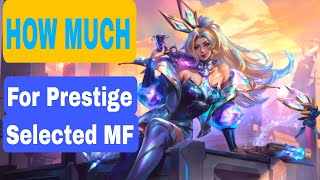 HOW MUCH TO SPEND FOR PRESTIGE SELECTED BATTLE BUNNY MISS FORTUNE --- Wild Rift Seasons 15